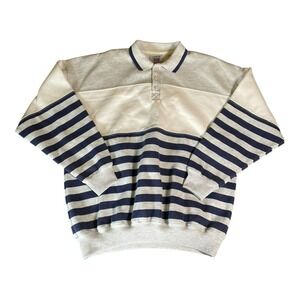 Claybrooke Sport Sweatshirt Collared Striped